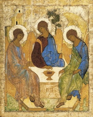 L&#039;icona della Trinità di Rublev